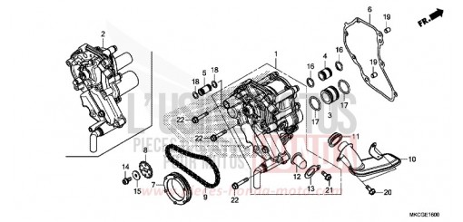 OIL PUMP GL1800DAL de 2020
